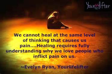 Cannot heal at same level as pain